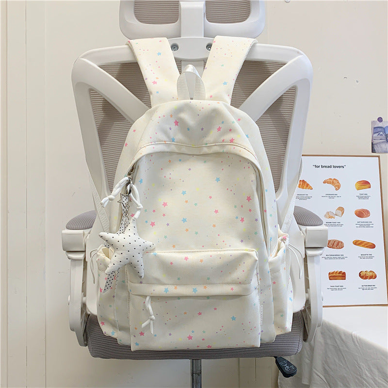 Stern-bedeckter Schulrucksack Karnz
