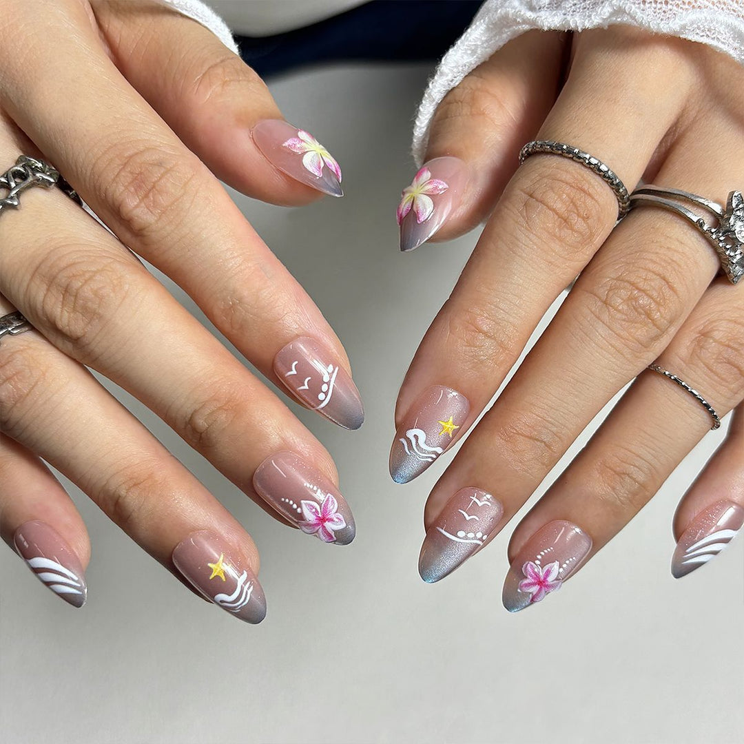 Dekoratives Press-On Nageldesign Karnz