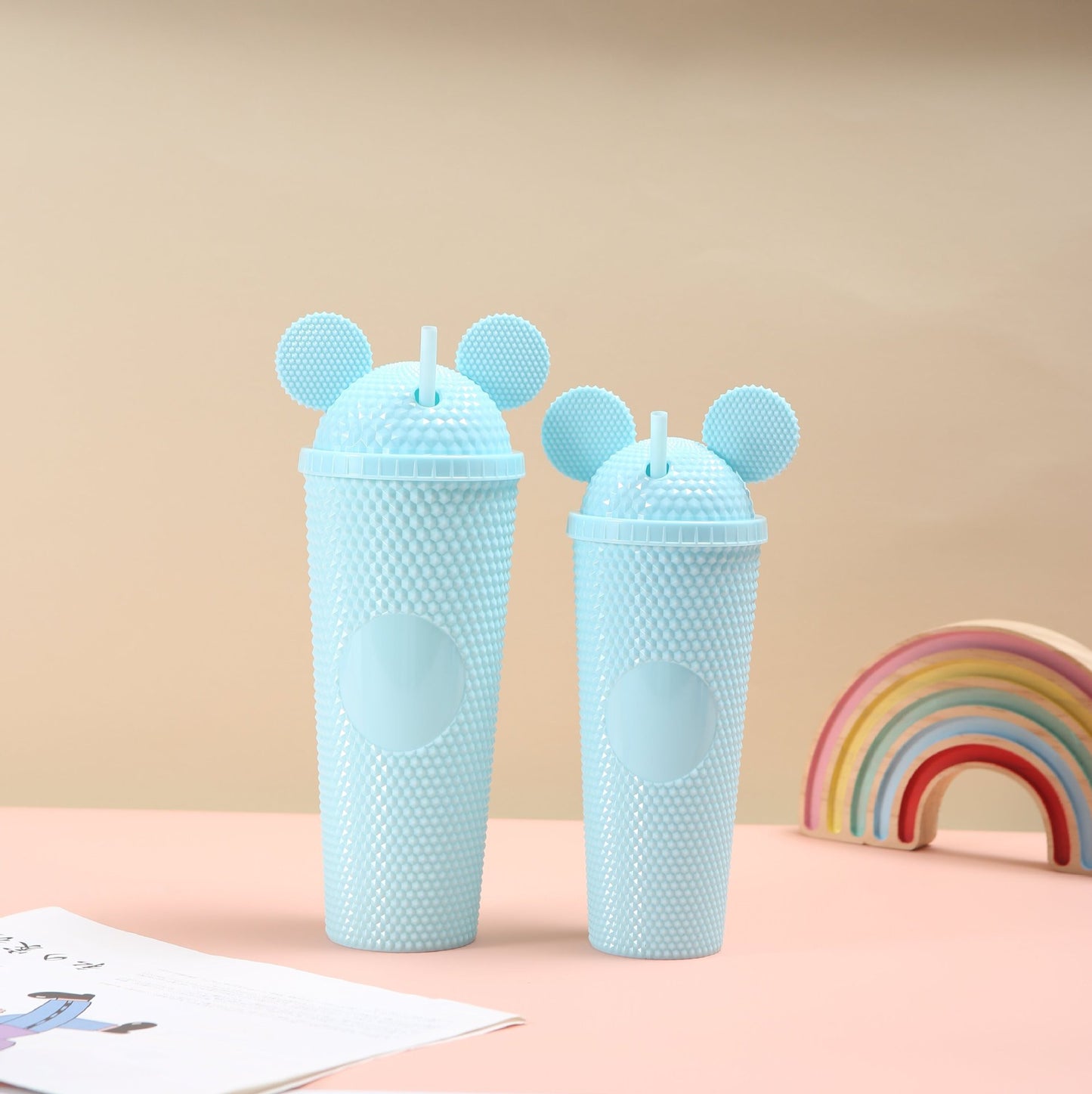 Damen Trendige und verspielte Becher mit Mickey-Maus-Ohren Karnz