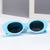 Damen modische Sonnenbrille mit einzigartigem ovalen Design Karnz