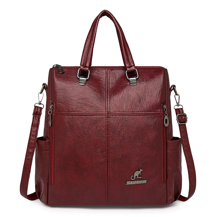Multi-Funktionale Kunstleder-Handtasche Karnz