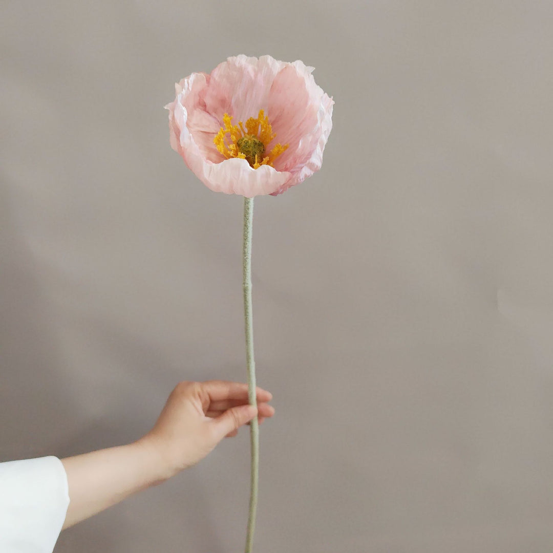 Elegante Faux-Popp Blumenstiel