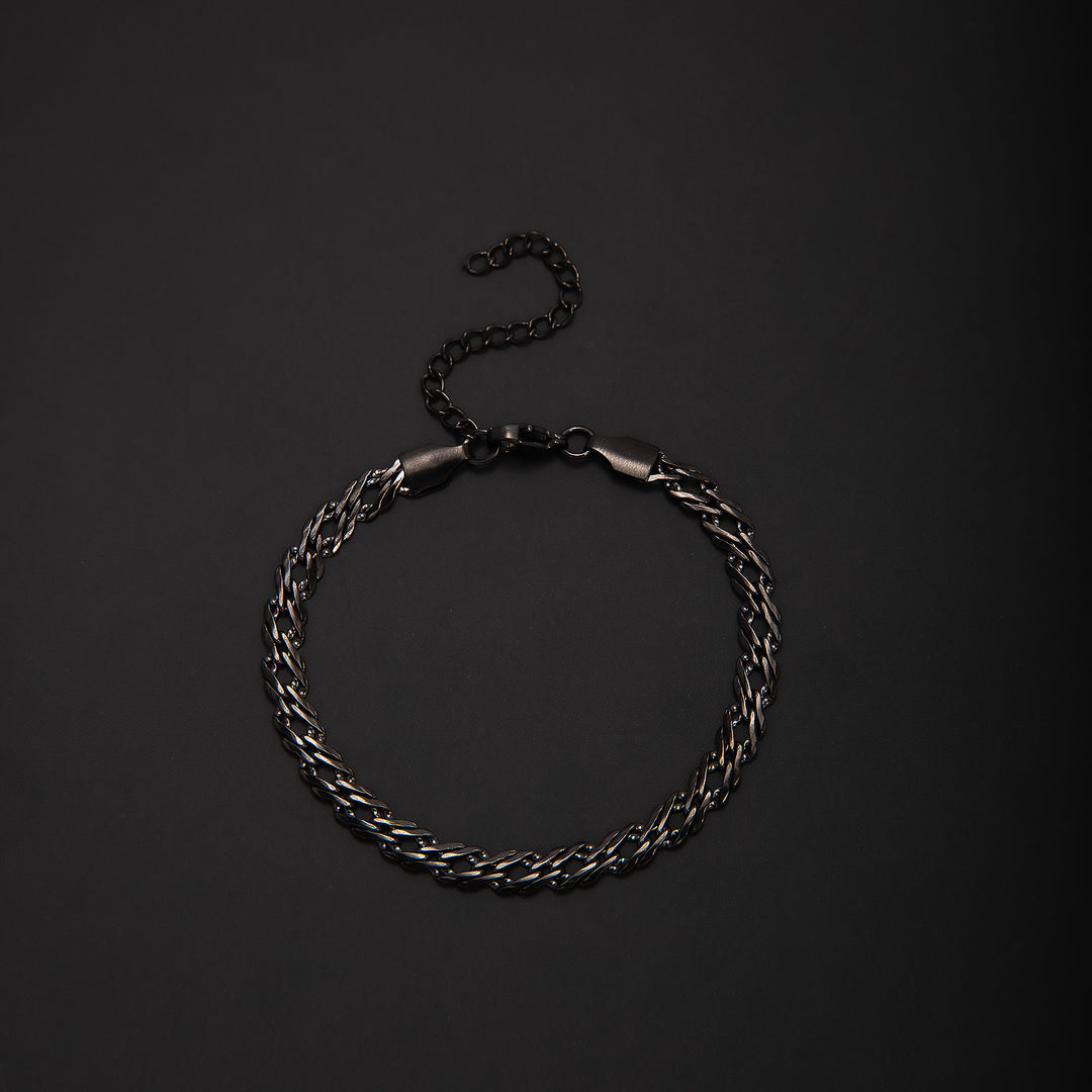 Stylische verwobene Kettenarmband Karnz