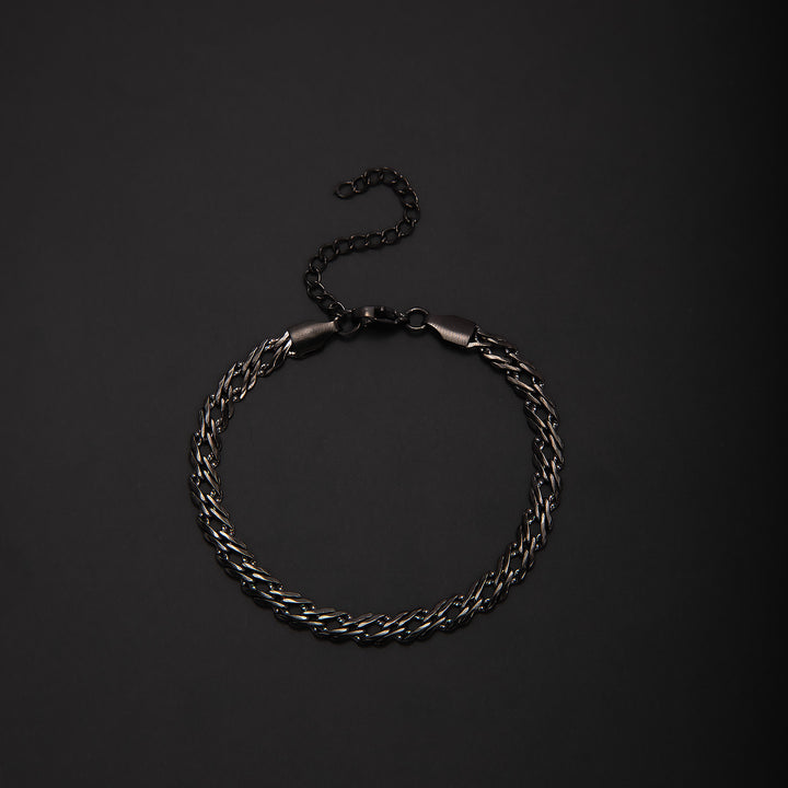 Stylische verwobene Kettenarmband Karnz