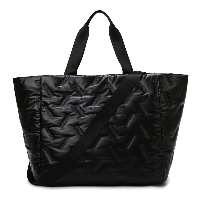 Stylische gesteppte Tragetasche