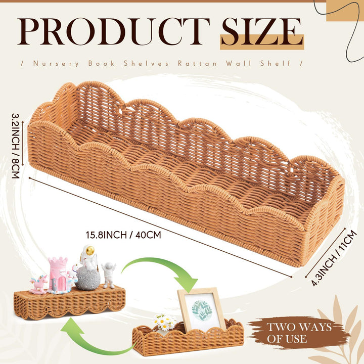 Rattan Wandregal Karnz