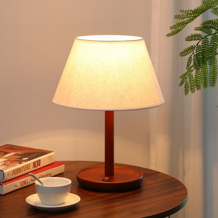 Vintage-inspirierte florale Tischlampe