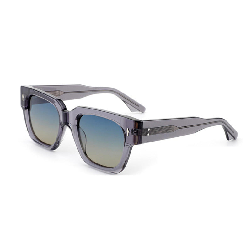 Damen modische Sonnenbrille mit hochwertigem Rahmen und seitlichen Akzenten Karnz