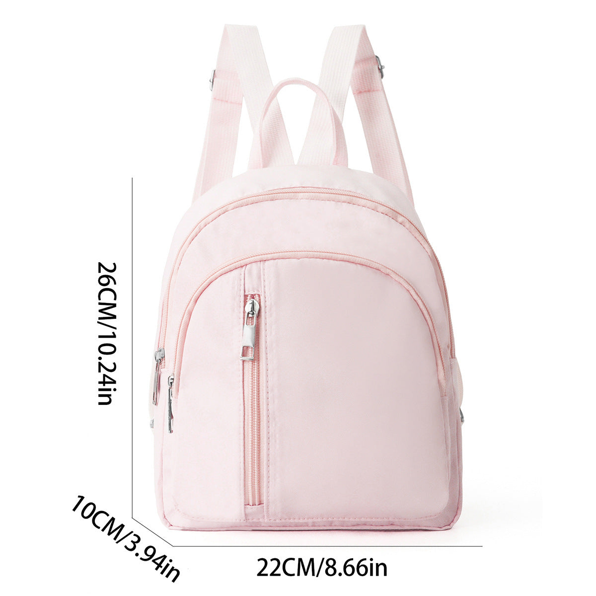Unisex Alltagsrucksack mit ergonomischen Trägern und mehreren Fächern Karnz