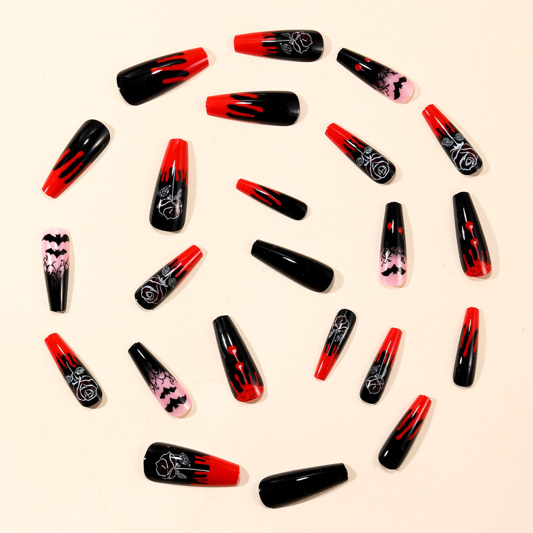 Gothic-Themen Stiletto Nail Art Extensions Karnz