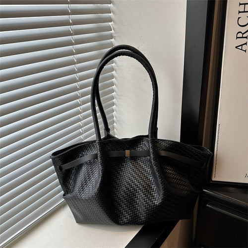 Woven Tote Handtasche