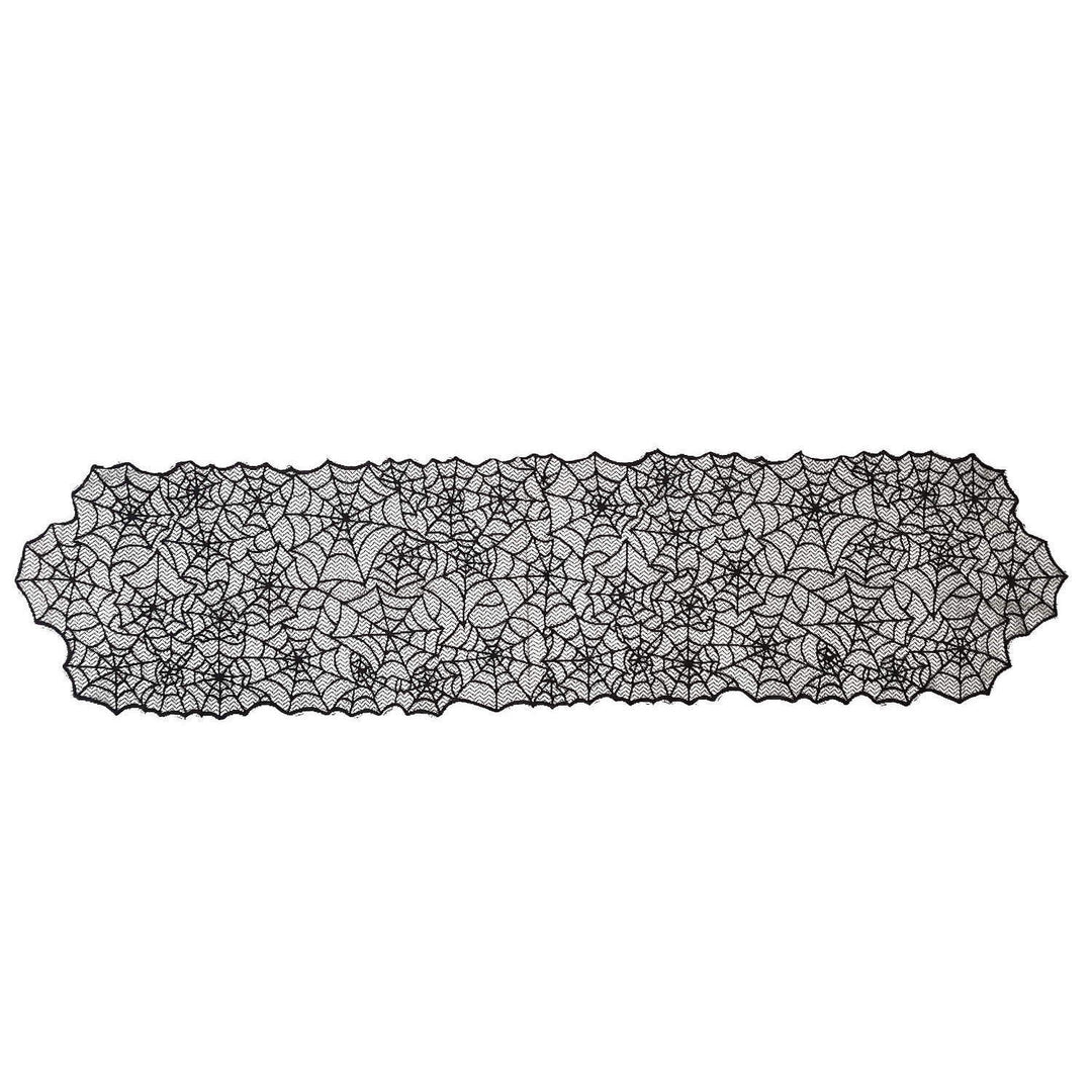 Dekorative Spinnennetz Tischdecke