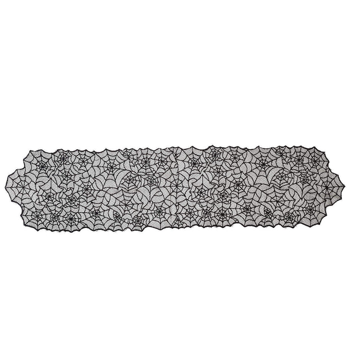 Dekorative Spinnennetz Tischdecke