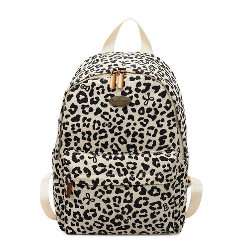 Stylische Leopardenmuster-Rucksack