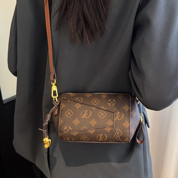 Stilvolle gemusterte Handtasche Karnz