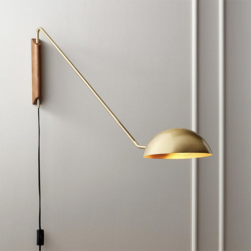 Moderne verstellbare Wandleuchte