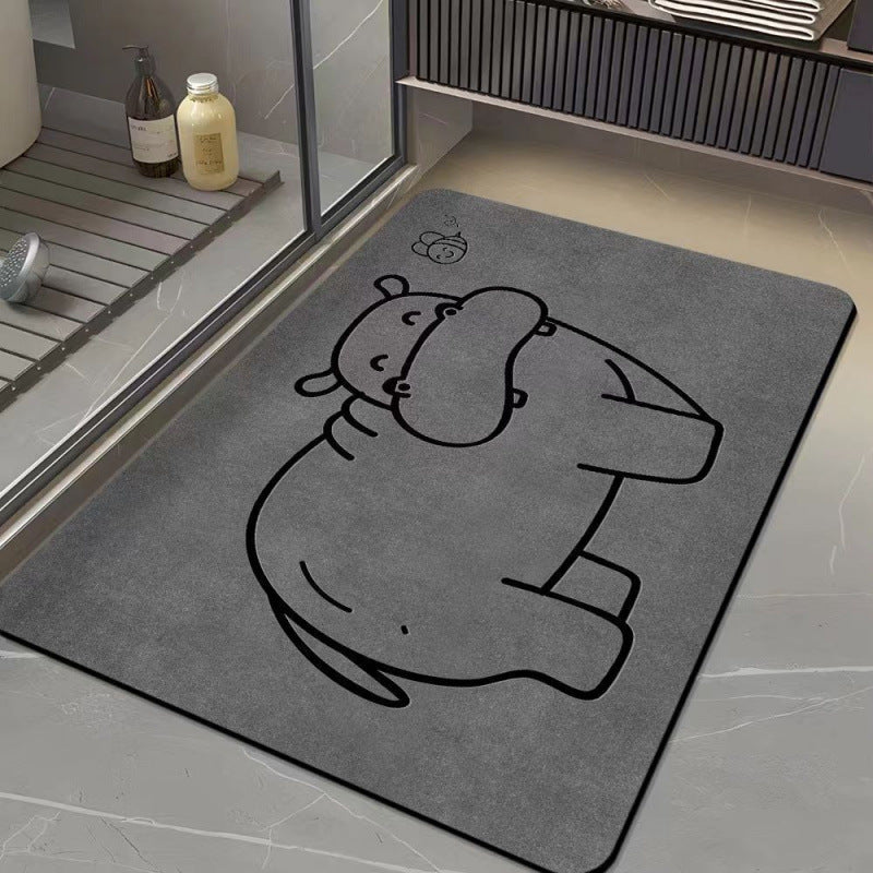 cartoon-hippo-bade-matte