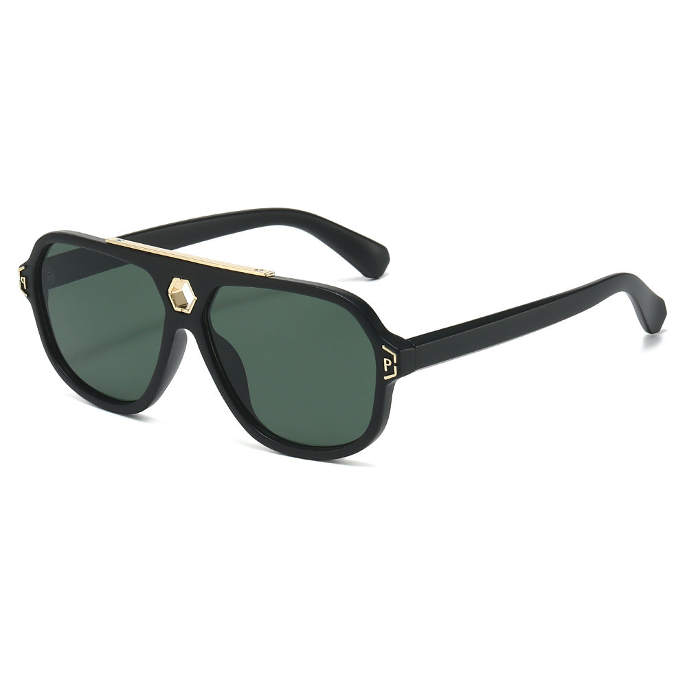 Statement Geometrische Schildbrille Karnz