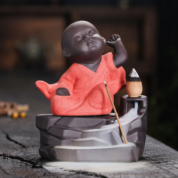 Buddha-Themen Dekorativer Räucherstäbchenhalter