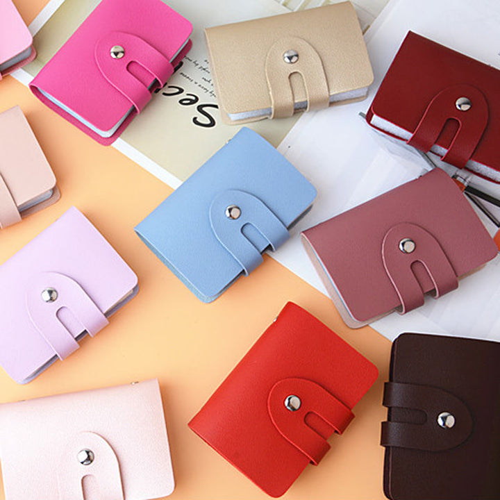 Elegante Leder-Münztasche Karnz