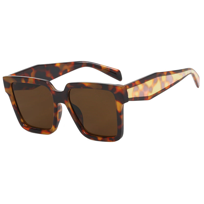 Damen optische Sonnenbrille im einzigartigen Schildkrötenmuster mit UV-Schutz Karnz