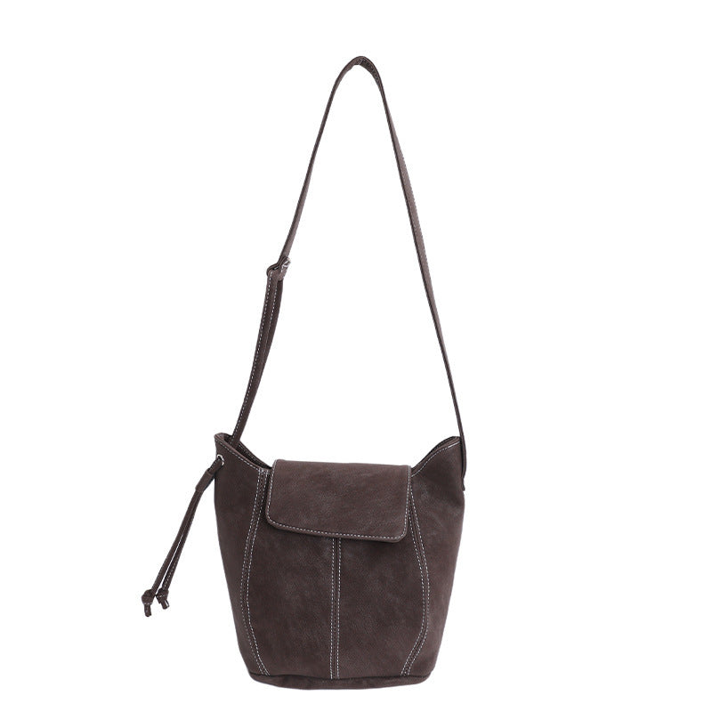 Minimalistische Bucket Schultertasche Karnz