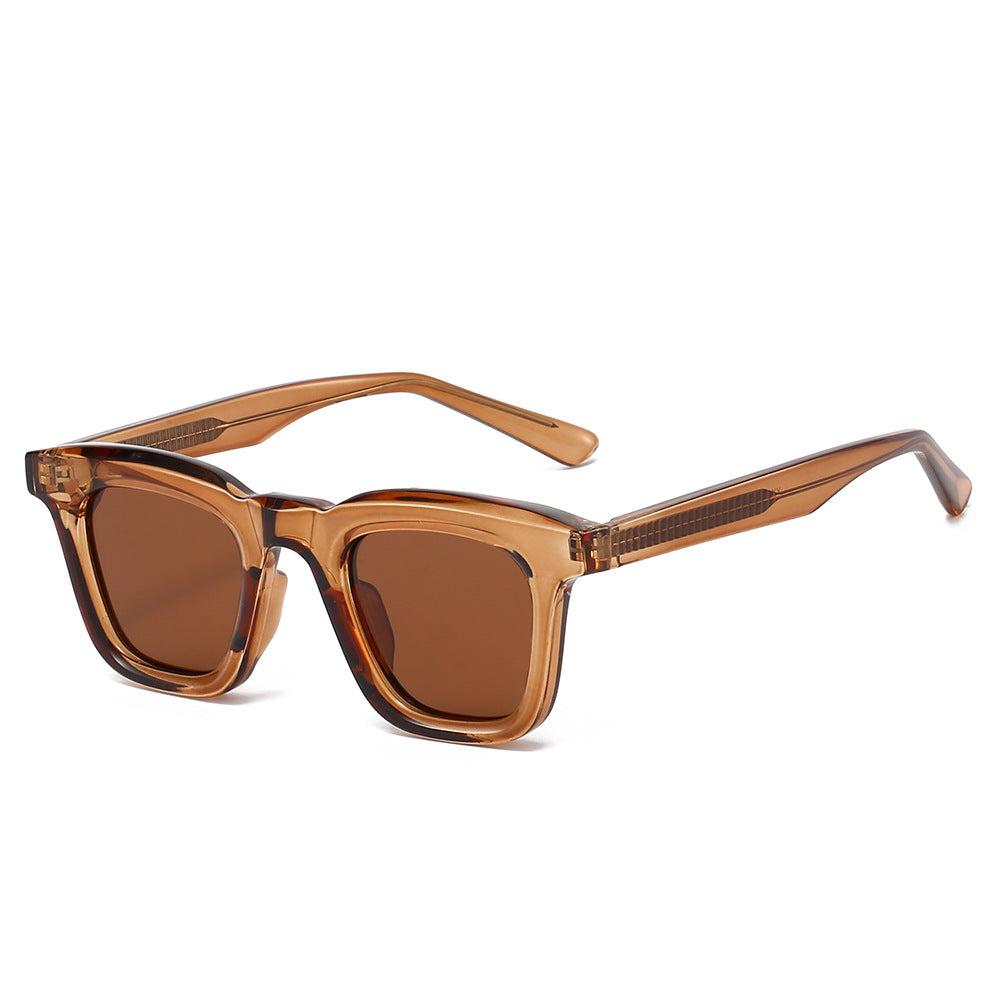 Damen Modische Sonnenbrille im modernen Quadratdesign mit hohem UV-Schutz Karnz