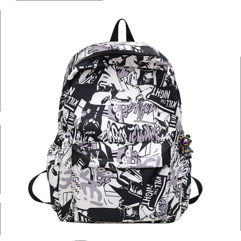 Künstlerischer Grafikdruck Rucksack Karnz