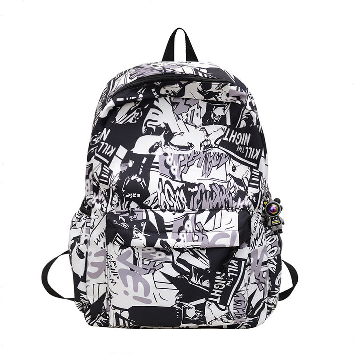 Künstlerischer Grafikdruck Rucksack Karnz