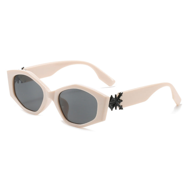 Statement Hexagonale Rahmen Sonnenbrille Karnz 1787812354