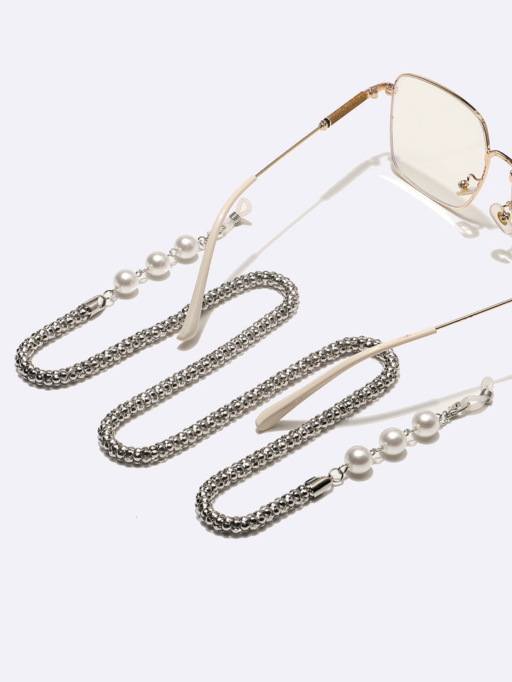 Elegante Perlenverzierte Brillekette Karnz