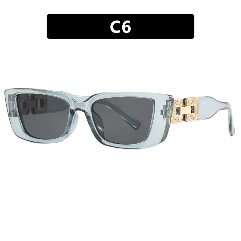 Damen modische Oversized Sonnenbrille mit einzigartigem Leopardenmuster Karnz