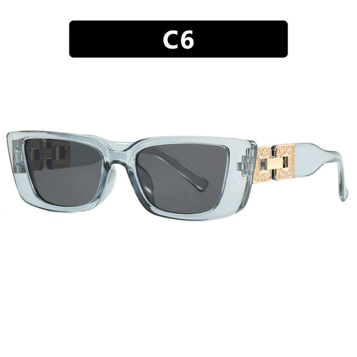 Damen modische Oversized Sonnenbrille mit einzigartigem Leopardenmuster Karnz