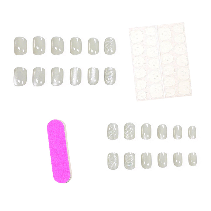 Elegantes strukturiertes Nagelkunstset Karnz