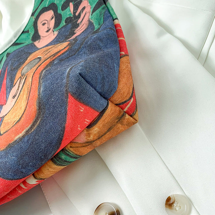 Künstlerische Drucktasche