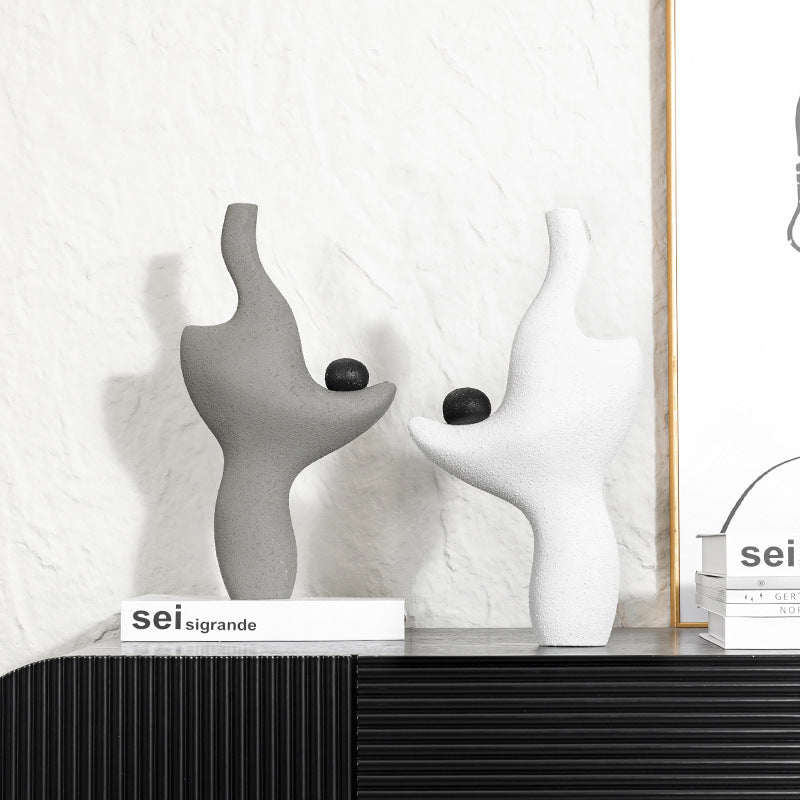 Abstrakte Skulpturale Wohnkultur