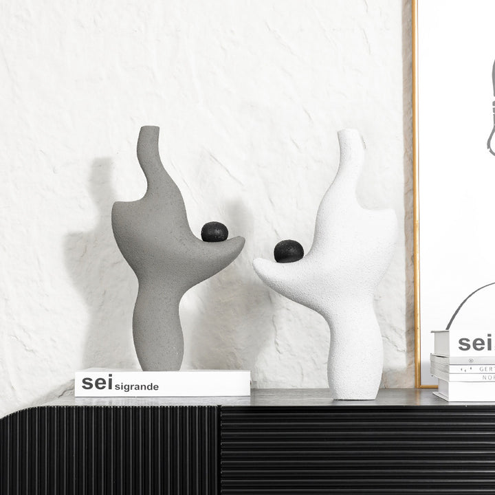 Abstrakte Skulpturale Wohnkultur