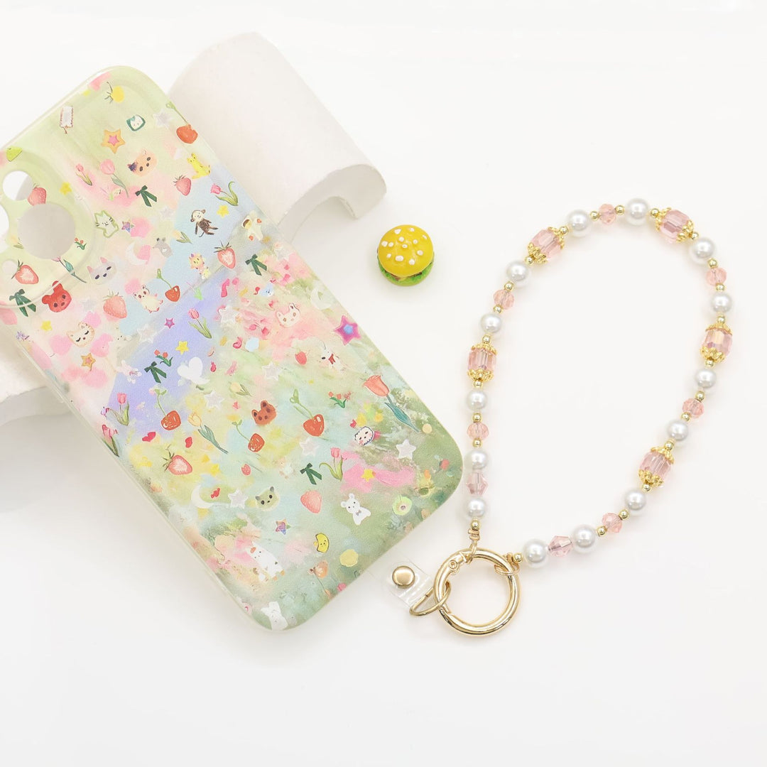 Elegante Perlen-Handykette Karnz