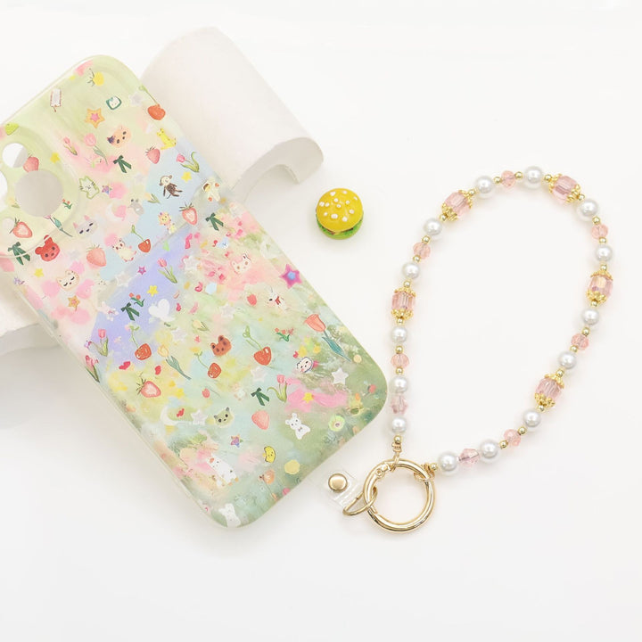 Elegante Perlen-Handykette Karnz