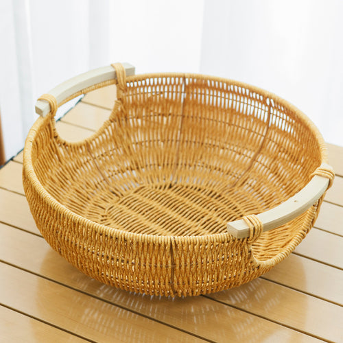 Dekorative Geflochtene Wohnzimmerkorb Schüssel