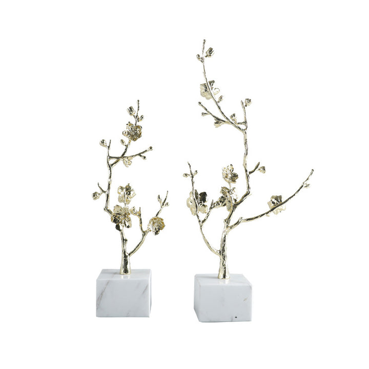 Elegante florale dekorative Skulptur