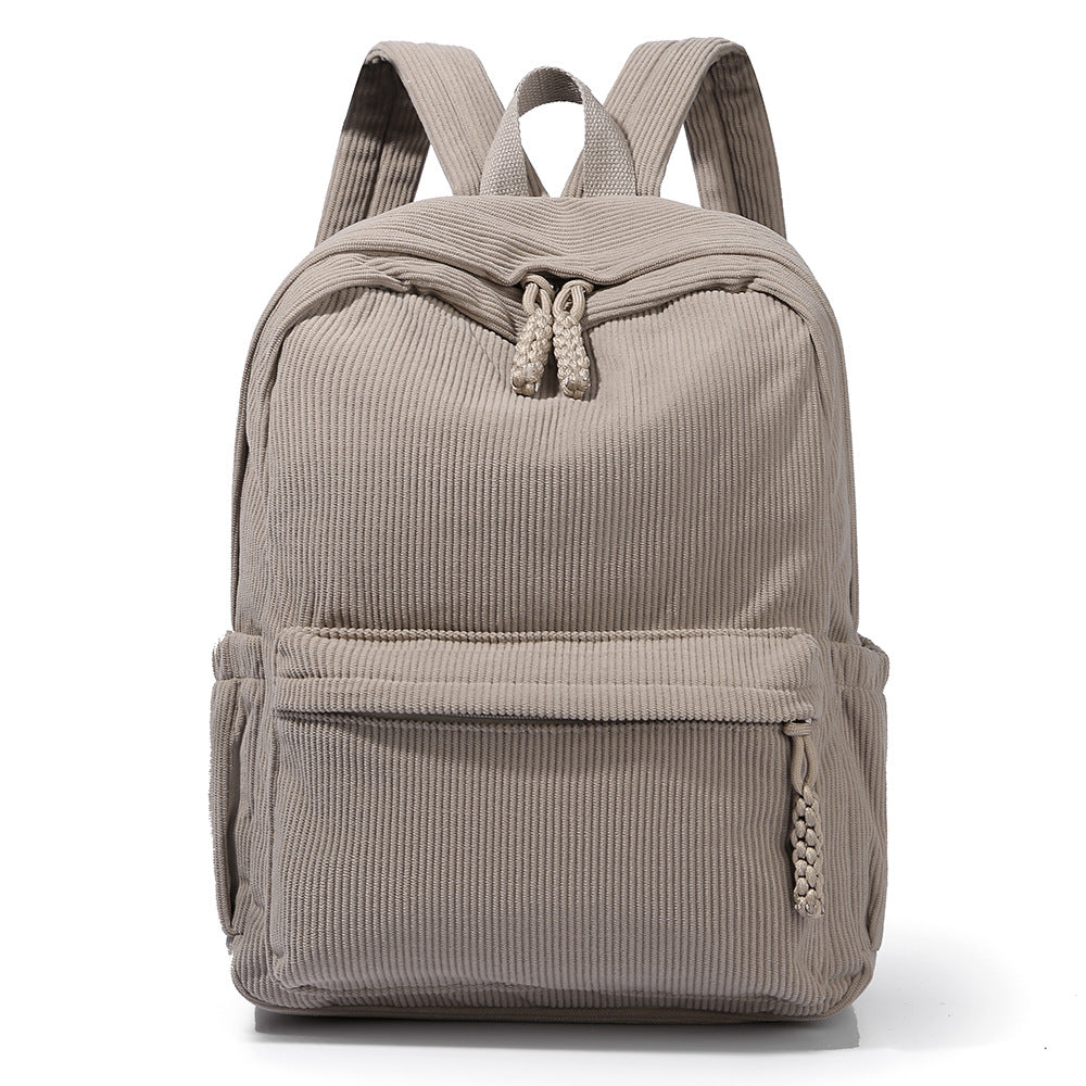 Texturierter Stoff Reise-Rucksack Karnz