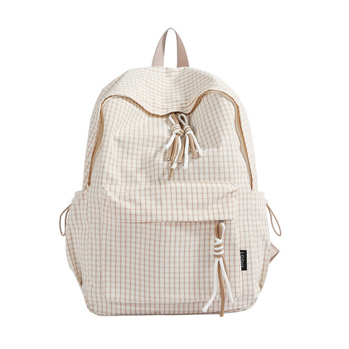 Gepunktetes Muster Freizeit Rucksack