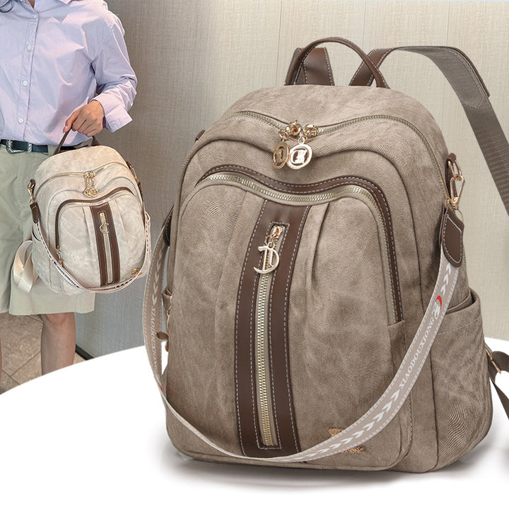 Vintage Leder Rucksack Karnz