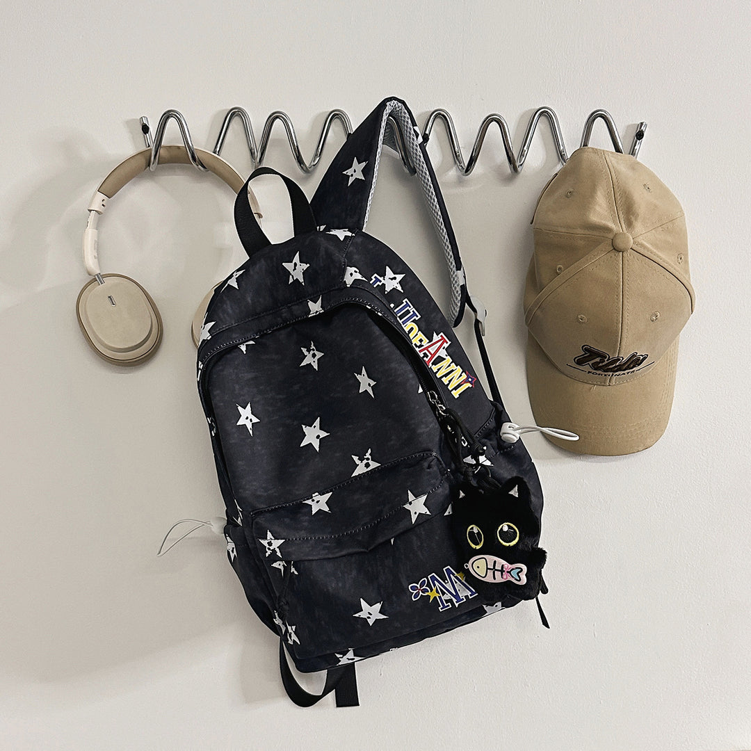 Stern-verzierte Alltags-Rucksack Karnz