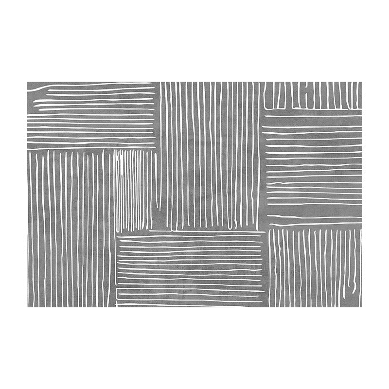 Zeitgenössischer geometrischer Badezimmerteppich Karnz