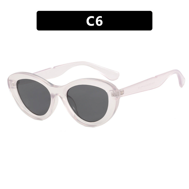 Damen Cat-Eye Sonnenbrille mit stilvollem Kunststoffrahmen und polarisierten Gläsern Karnz