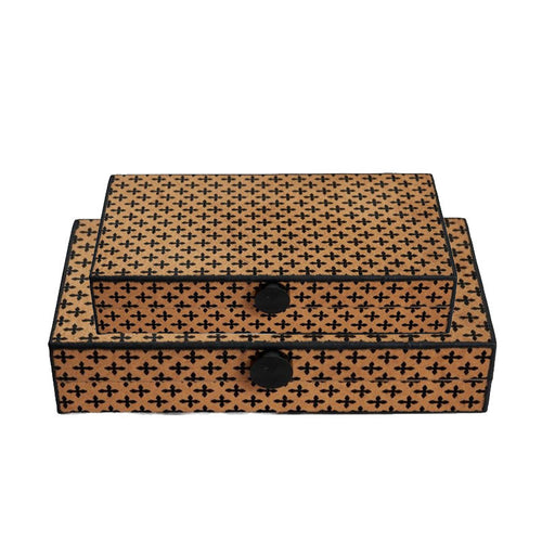 Moderne dekorative Aufbewahrungsbox Set