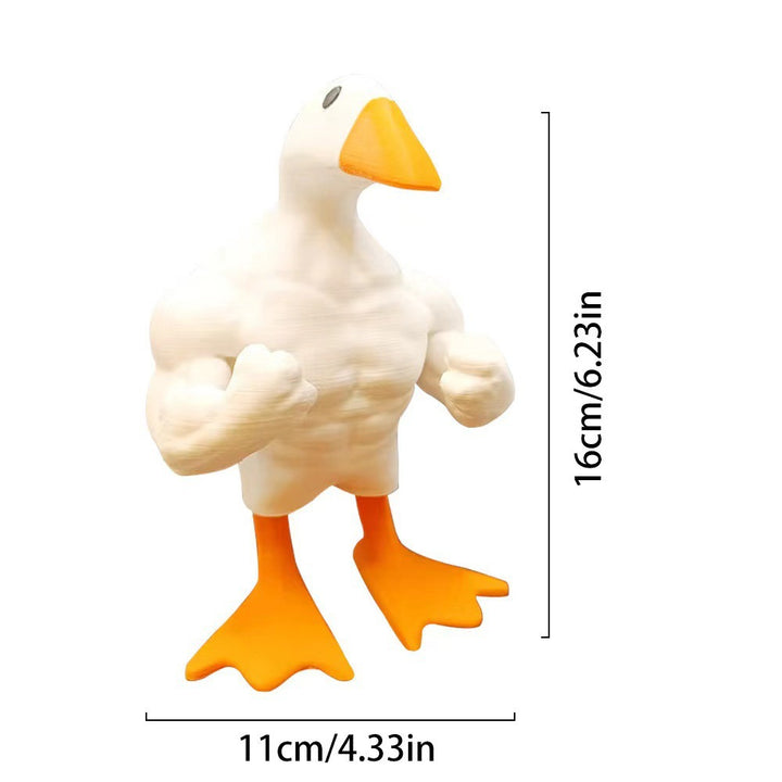 Lustige Gans Dekofigur Karnz