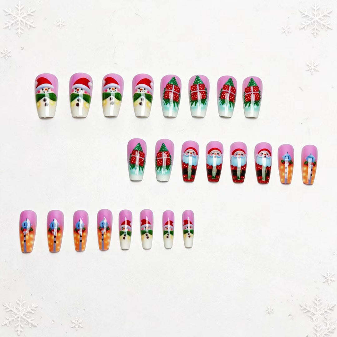 Festliche Nail Art Kunstnägel Karnz